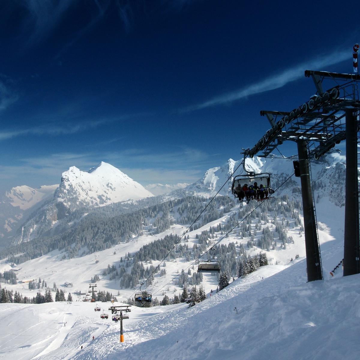 Skigebiet Damuels-Mellau